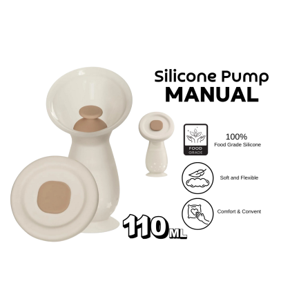 Premium Manual Silicone Breast Pump with
